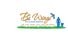 Logo for B’s Wings Pet Services Logo for B’s Wings Pet Services