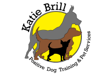 Logo for Katie Brill Positive Dog Training Logo for Katie Brill Positive Dog Training