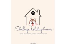 Logo for Shelley’s Holiday Hotel For Dogs Logo for Shelley’s Holiday Hotel For Dogs